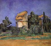 Paul Cezanne pigeon tower oil painting reproduction